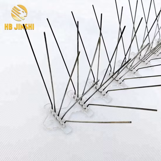5 Row PC Basement Stainless Steel Pest Control Anti Bird Spikes
