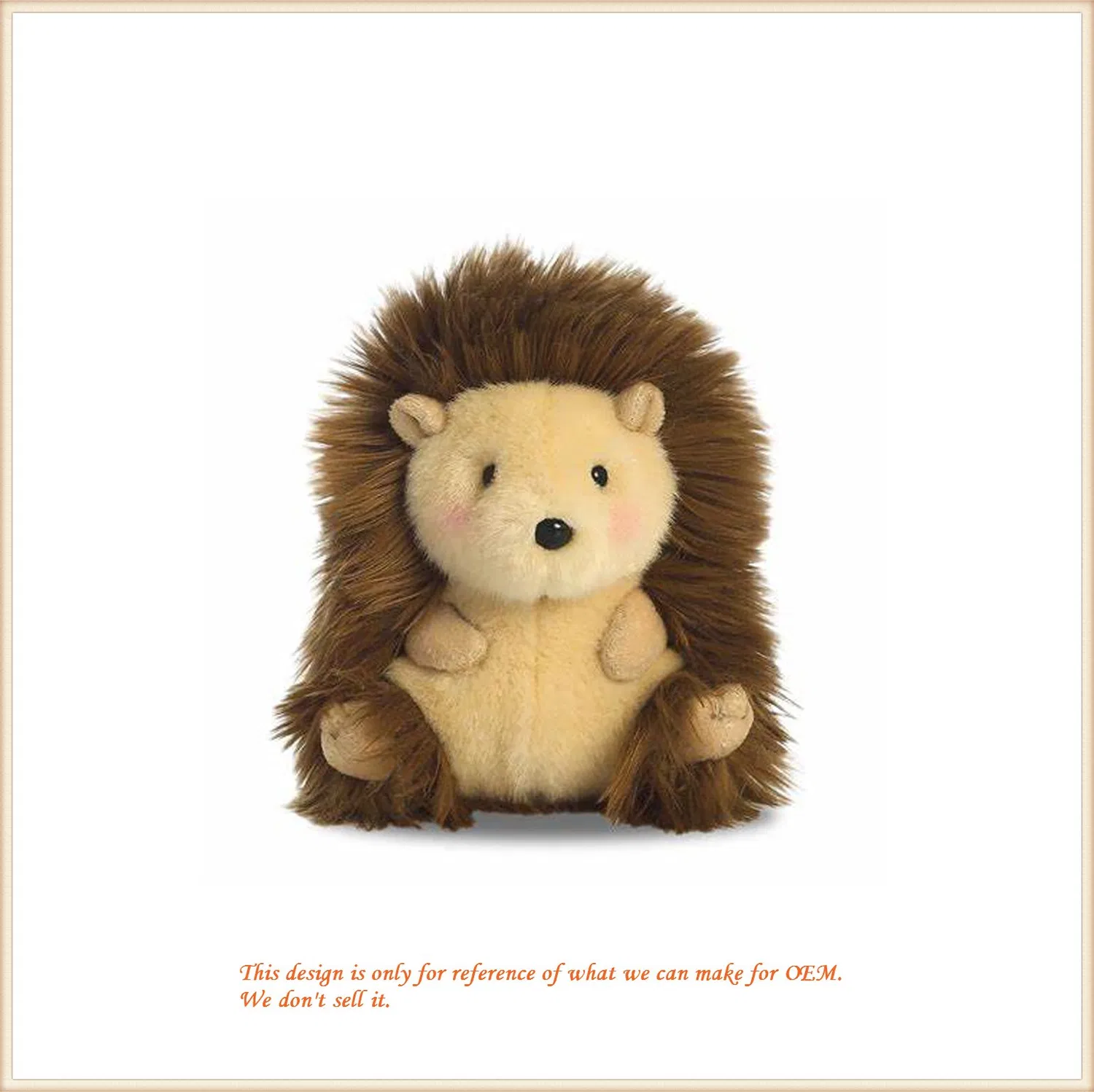 Entzückendes Igel-Plüschtierspielzeug für Kinder